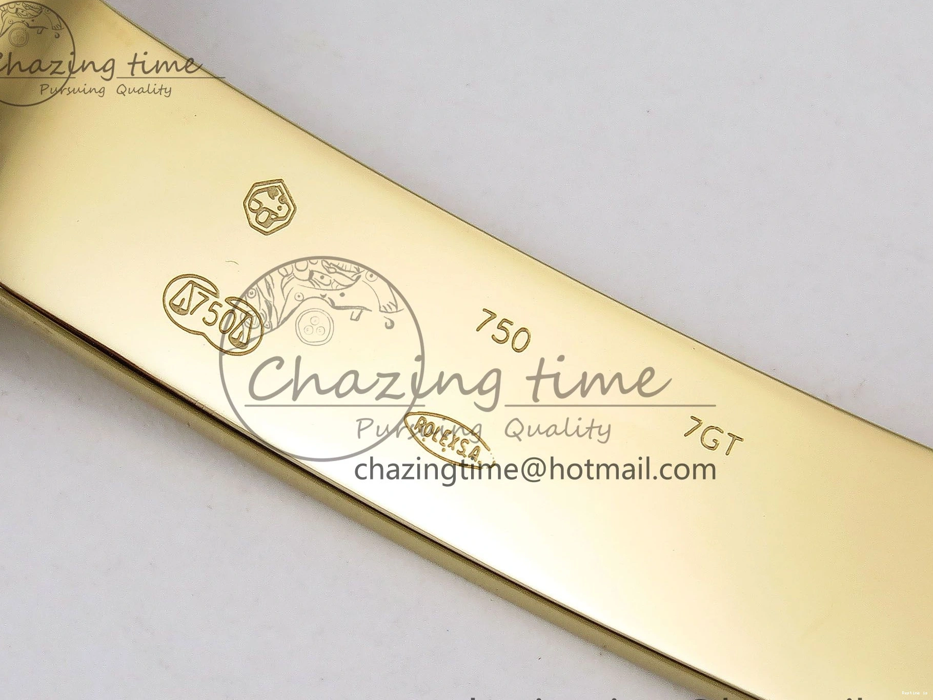 1224 Day Date 40 YG JDF 904L Steel White Stick Dial on President Bracelet VR3255 V3 (Gain Weight) Colorful 1373